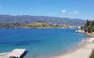 Beach on Poros, Greece. Unsplash@Anastasius