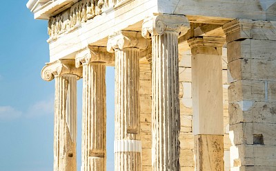Columns of the Acropolis, Athens, Greece. Unsplash@Roland Fenyes