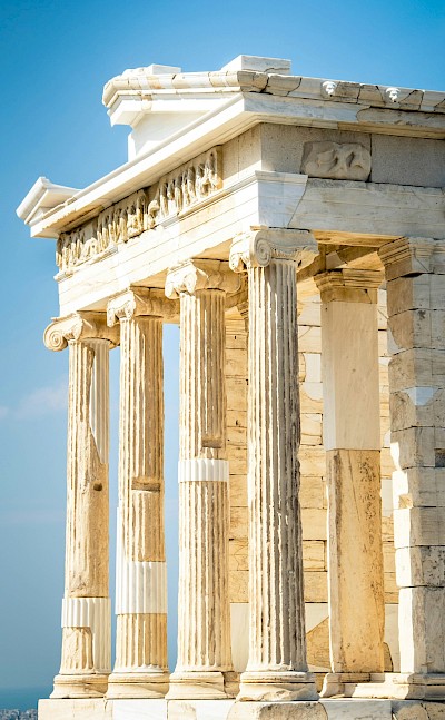 Columns of the Acropolis, Athens, Greece. Unsplash@Roland Fenyes