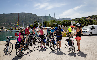 Ready, set, bike in Palea-Epidavros, Cyclades Islands, Greece. 37.636970, 23.156730