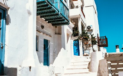 Steps in Kastro, Sifnos, Greece. Unsplash@Johnny Africa