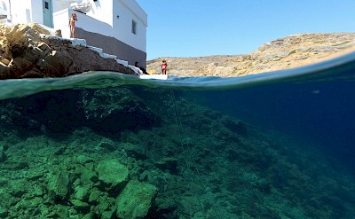 Under the water, Sifnos, Greece. Unsplash@August Politis