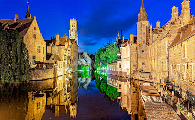 Dijver Canal in Bruges, Belgium. Flickr:Jiuguang Wang 51.205812, 3.225052