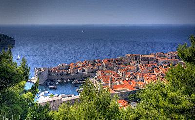 Old Town in Dubrovnik on the Dalmatian Coast in the Adriatic Sea, Croatia. Photo via Flickr:Michael Caven