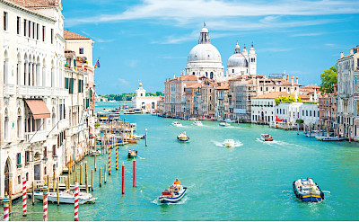 Famous canal in Venice, Veneto, Italy. ©Photo via TO