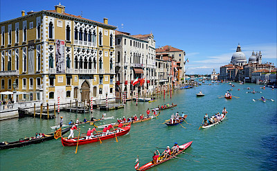 Grand Canal in Venice, Veneto, Italy. Flickr:Jean-Pierre Dalbera
