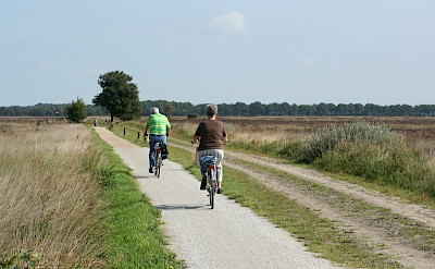 Quiet bike paths throughout Holland. Photo courtesy of Netherlands Board of Tourism