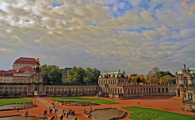 Gorgeous Zwinger Palace in Dresden, Germany. Flickr:Bert Kaufmann