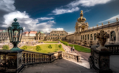Zwinger Palace is a wonder in Dresden, Germany. Flickr:Bernd Thaller