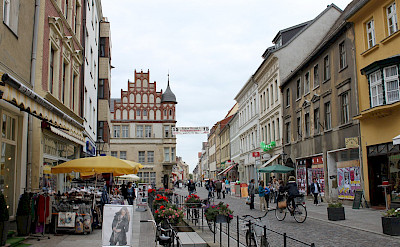 Shopping in Wittenberg, Germany perhaps. Flickr:brent