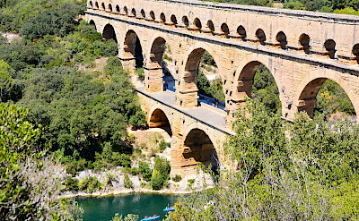 Pont du Gard is the famous majestic Roman aqueduct - not to be missed! Flickr:Mike McBey