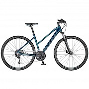 Hybrid bike with front suspension (women's frame)