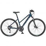 Hybrid bike with front suspension (women's frame)
