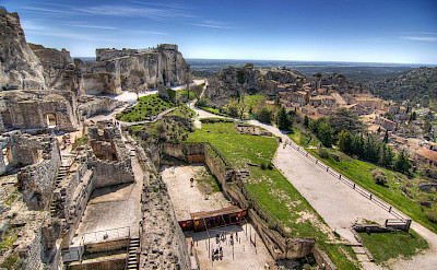 Ruins in Les-Baux-de-Provence, France. Flickr:Salva Barbera