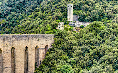 Aqueduct in Spoleto, Umbria, Italy. Flickr:Steven dosRemedios