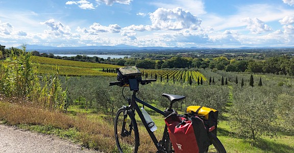 Cycling Florence to Rome