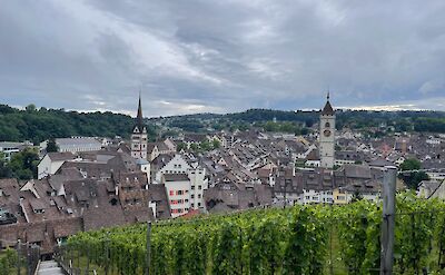 Schaffhausen along the Rhine River in Switzerland. ©Gea
