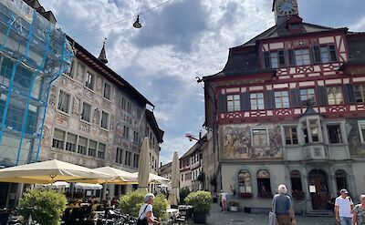 Rathaus & Altstadt in Stein am Rhein, canton Schaffhausen, Switzerland. ©Gea