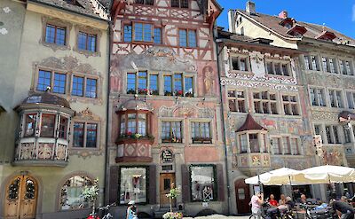 Amazing facades in Stein am Rhein, Switzerland. ©Gea