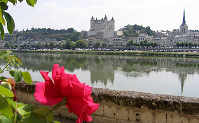 Saumur with its Chateau in the background. Photo courtesy TO