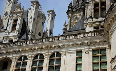 Ornate architecture of the chateau, Chambord, France. Unsplash@Shalev Cohen