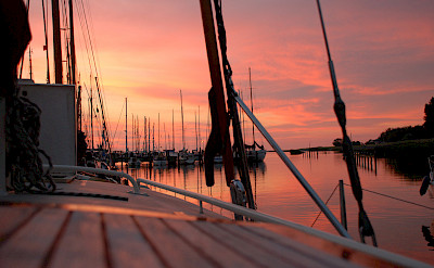Sunset in Makkum, Friesland, the Netherlands. Flickr:Maurice Luimes