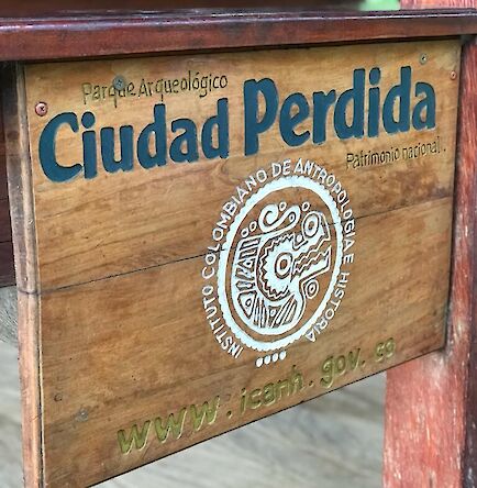 Entrance to Ciudad Perdida
