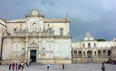 Baroque architecture in Lecce, Puglia, Italy. Flickr:pululante