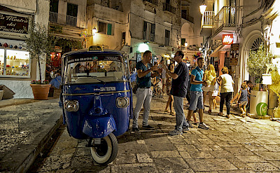 Locals in Ostuni, Puglia, Italy. Flickr:David Talens