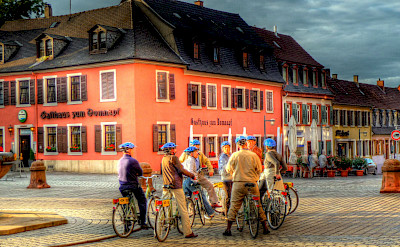 Cyclists in Speyer, Germany. Flickr:alainlm