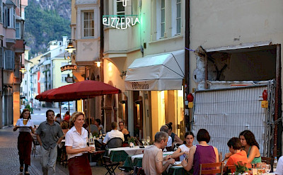 Evening out in Bolzano, Italy. Flickr:Michael Behrens