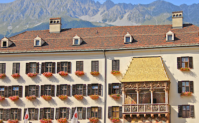 Famous <i>Goldenes Dachl</i> (Golden Roof) in Innsbruck, Austria where Emperor Maximilian I would watch festivals! Flickr:Michela Simoncini