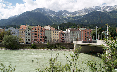 Inn River in Innsbruck, Austria. Photo via Flickr:brianj.lowe