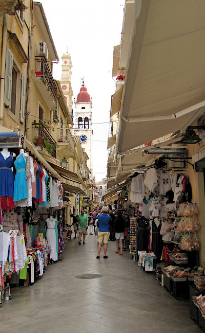 Shopping in Corfu, Ionian Islands, Greece. Flickr:Luc Coekaerts