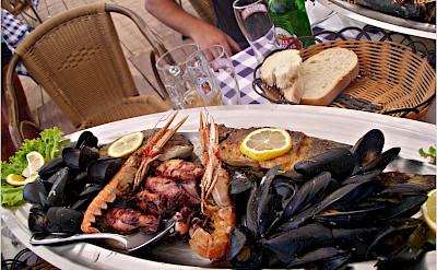 Seafood in Medulin, Istria, Croatia. Flickr:Erin Queen