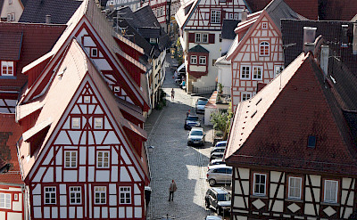 Half-timbered architecture in Bad Wimpfen, Germany. ©TO