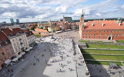 Castle Square in Warsaw, Poland. Flickr:Jorge Láscar