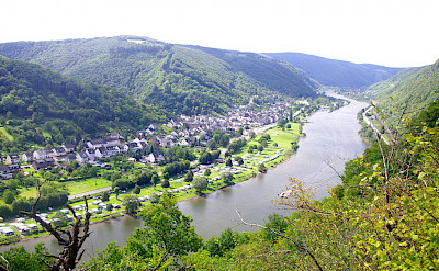 Beautiful Mosel River on Koblenz to Saarburg Germany Bike Tour. ©TO
