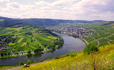 Scenic view on Koblenz to Saarburg Germany Bike Tour. ©TO
