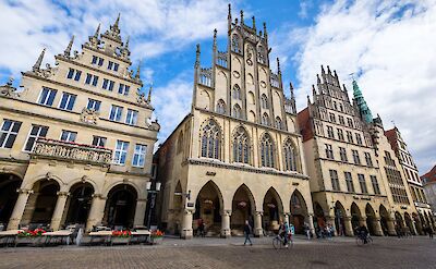 Rathaus in Münster, Germany. Flickr:Allan Harris 51.961702, 7.628439