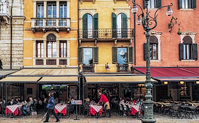 Piazza Bra, Verona, Veneto, Italy. Flickr:Steven dosRemedios