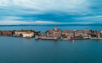 Lake Garda town of Sirmione, Brescia, Lombardy, Italy. CC:Diego Bonacina 