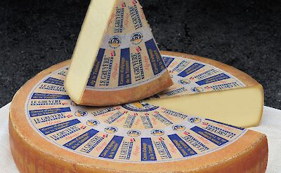 Gruyère cheese is Swiss-made. CC:Gruyere alpage