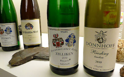Riesling wines are the local specialty in Germany. Flickr:dpotera