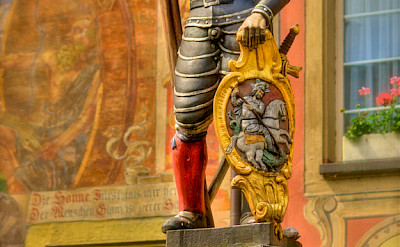 Statue in Stein-am-Rhein, Switzerland. Flickr:stephanie kroos