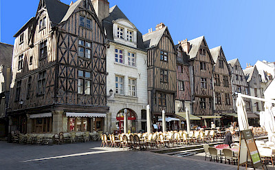 Half-timbered architecture in Tours, France. Creative Commons:Gerard Jalaudin
