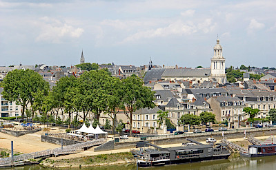 Overlooking Angers on the Maine River in France. Flickr:Dennis Jarvis