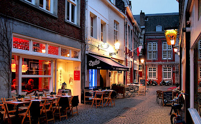 Cafe in Maastricht, the Netherlands. Flickr:Jorge Franganillo