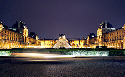 Pyramide du Louvre in Paris, France. Flickr:Dimitry B.