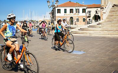 Biking Mantova to Venice Bike & Boat Tour in Italy. ©TO
